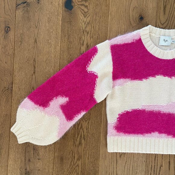 Aje Enfold Jacquard Knit Sweater - Picture 9 of 14